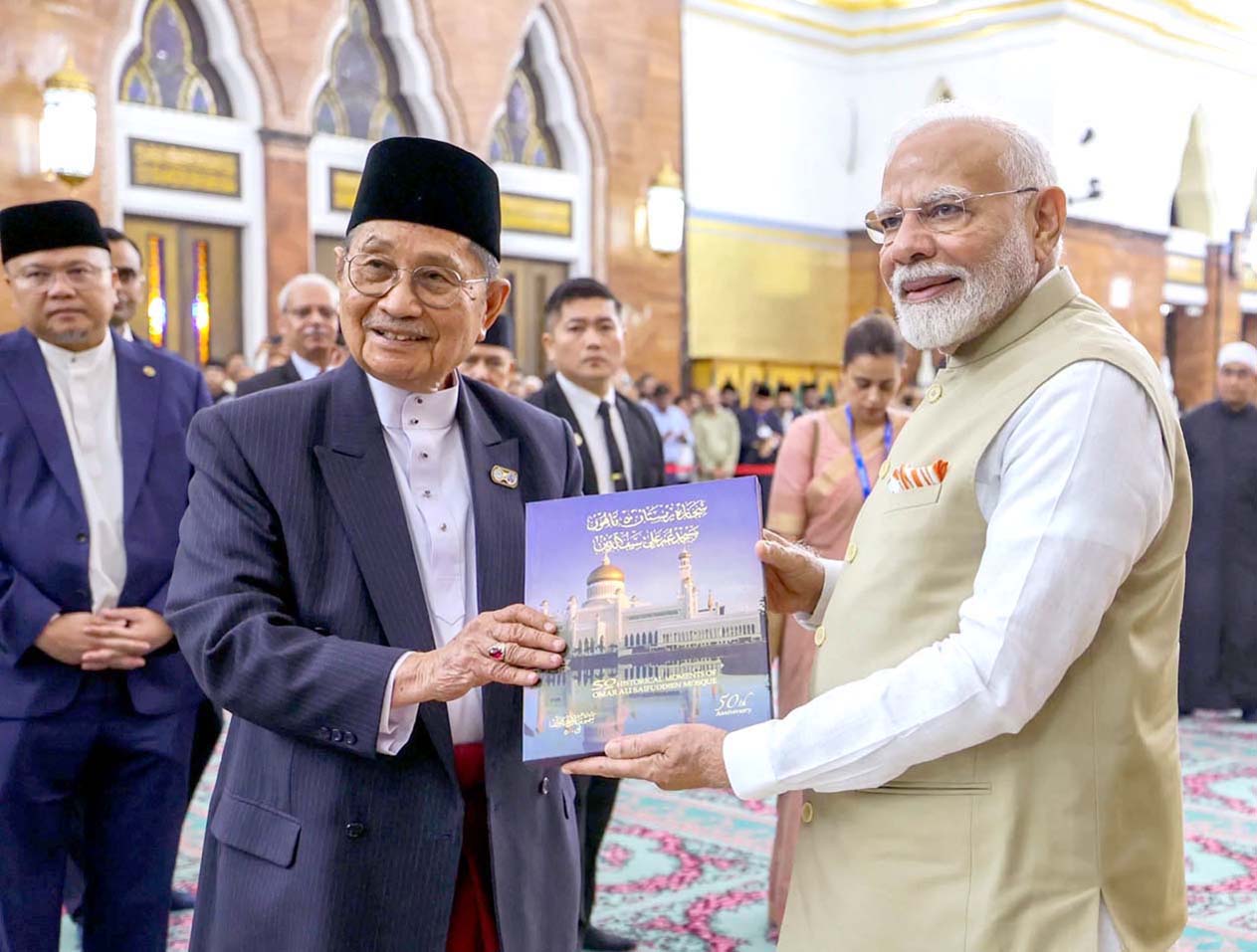 Prime Minister Narendra Modi arrived in Brunei